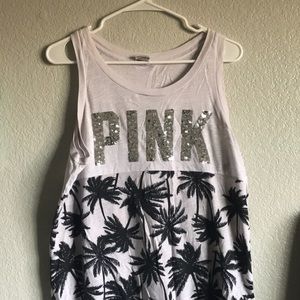 Pink VS Tank Top